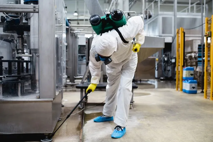Produto: serviço de limpeza industrial